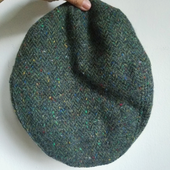 Foxford Woolen Mills Other - Foxford Woolen Mills Tweed Hat in Green Vintage